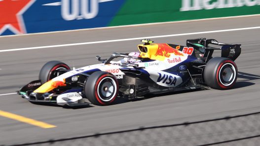 A 2026 Formula 1 car at the Chinese Grand Prix