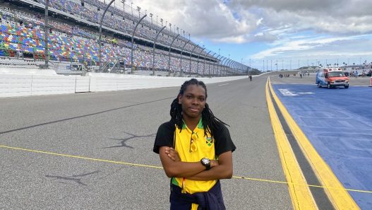 1NTERN, the Jamaican motorsport creator behind the YouTube channel 1nternTalksWheel